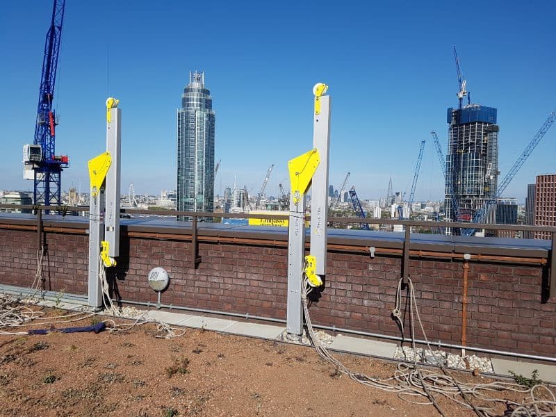 Window Washing Davits