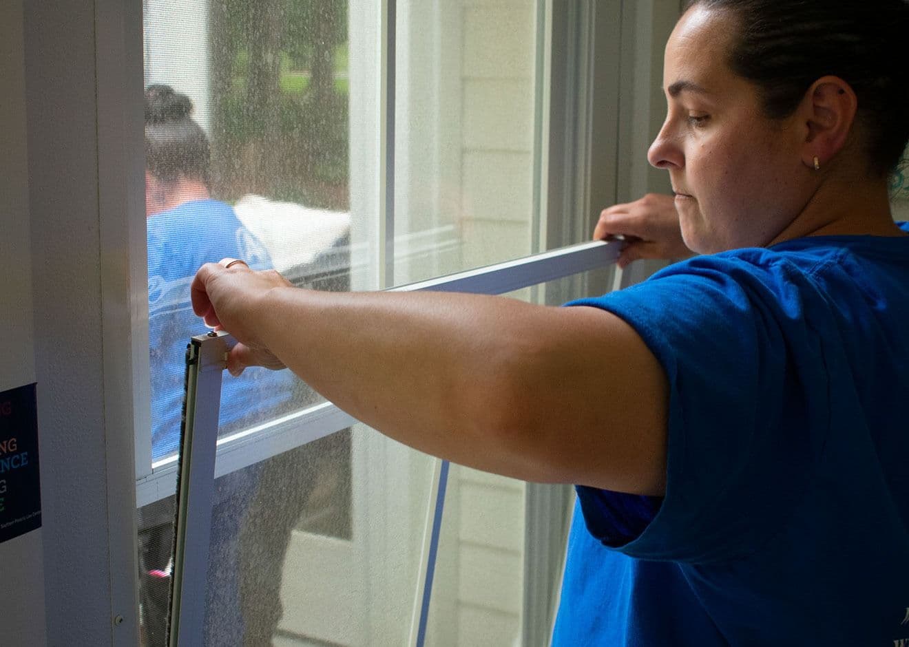 Vinyl Window Cleaning